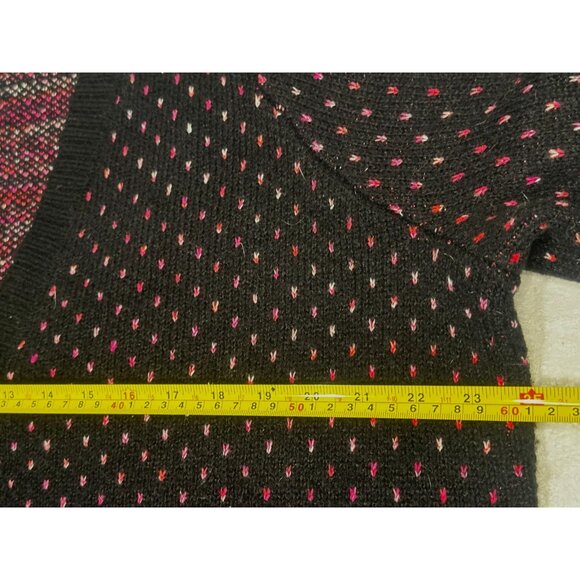 Torrid Women's Pink Hearts V Neck Button Cardigan Sweater Sz 2 (18/20) Valentine - Picture 11 of 13